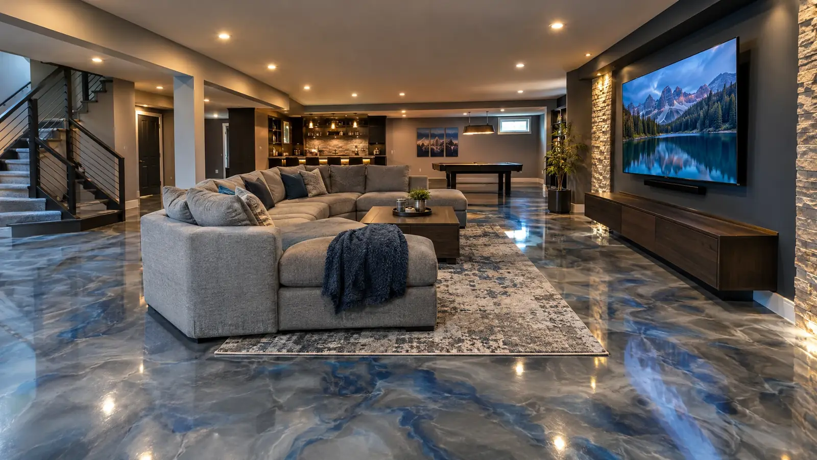 Basement Floor Coatings in Nashville