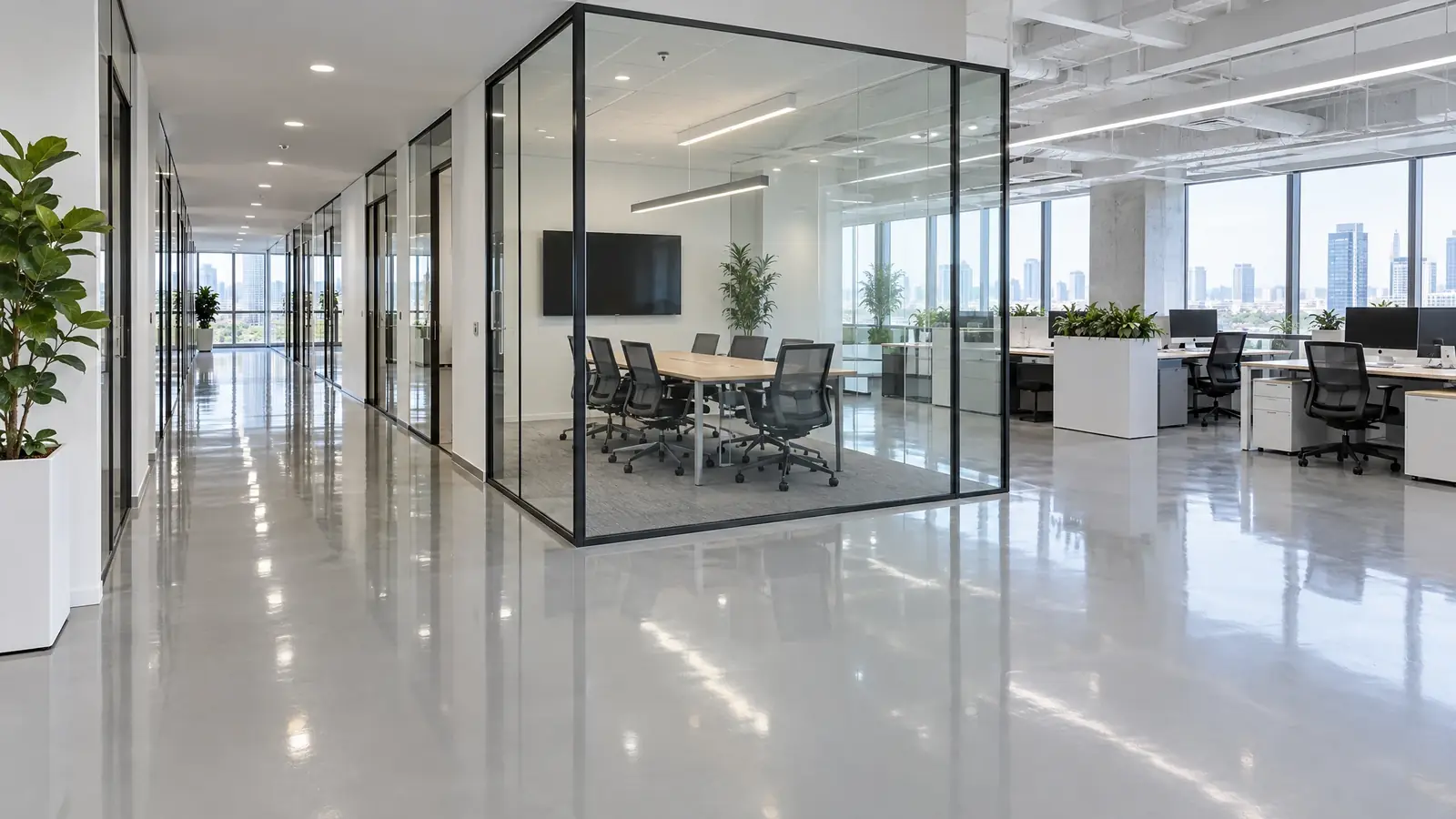 Commercial Floor Coatings in Nashville