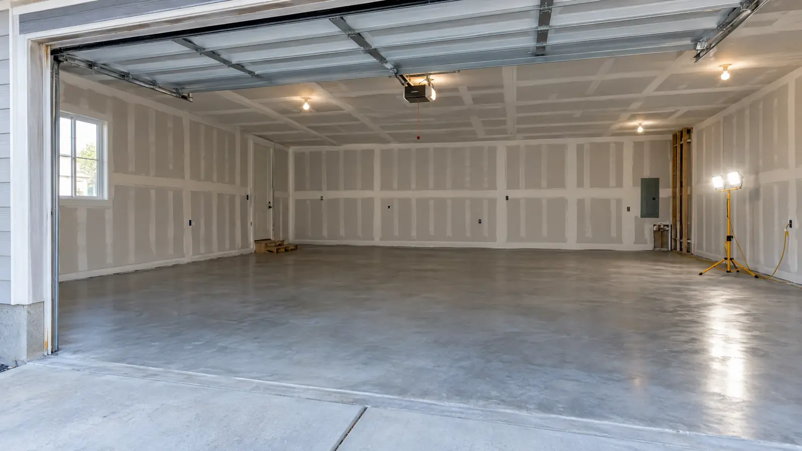 New Construction Garage Floors in Nashville